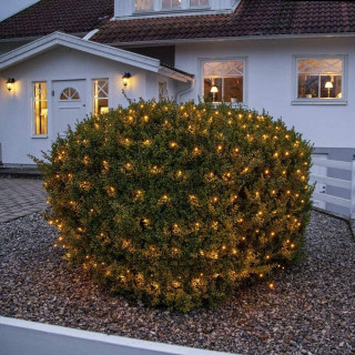 STAR Trading LED-Lichtnetz 200 BS 3x3 extrawarmw./schwarz außen
