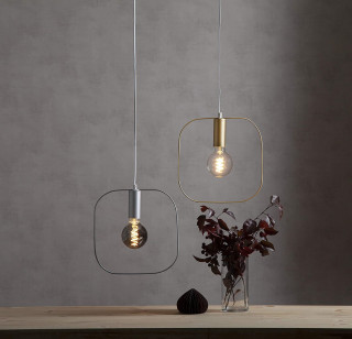 STAR Trading Lampenfassung Shape E27 3,5m gold