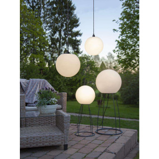 STAR Trading Lampenschirm Mallorca outdoor 38cm weiß