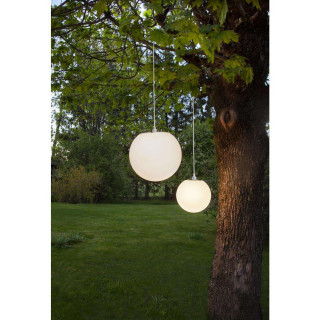 STAR Trading Lampenschirm Mallorca outdoor 38cm weiß