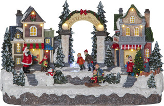 STAR Trading LED-Szene ICEVILLE Santa/Stadt