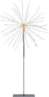 STAR Trading LED-Stern Firework zum Stehen 120 BS warmweiß/silber