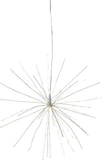 STAR Trading LED-Stern Firework zum Hängen 200 BS ww/silber