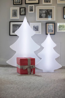 8 seasons - Motivleuchte Shining Tree 113 cm weiß RGB LED