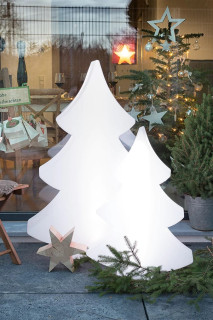 8 seasons - Motivleuchte Shining Tree 113 cm weiß RGB LED
