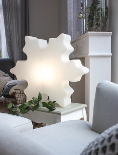 8 seasons - Motivleuchte Shining Crystal 60cm weiß RGB