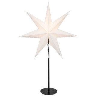 Markslöjd Standstern, Weihnachtsstern LIVELY weiß, 1 x E14/25W