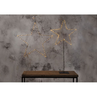 Star Trading Tischleuchte, 80 warmweiße LEDs, MIRA