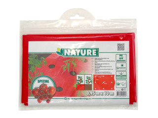NATURE Mulchfolie, Anzuchtfolie für TOMATEN rot, 0,95 x 10 m