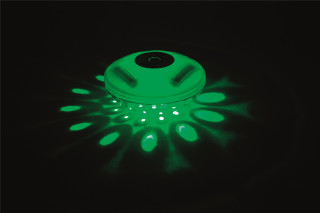 Bestway batteriebetriebene, schwimmende LED-Leuchte, Durchmesser 14 cm