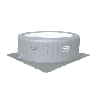 Bestway Pool Bodenschutzfliesen Set 9 Stück á 50 x 50 cm, grau