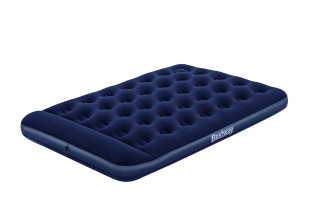 Bestway Doppelluftbett mit integrierter Fußpumpe 191 x 137 x 28 cm