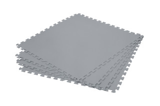 Bestway Pool-Bodenschutzfliesen Set 9 Stück á 78 x 78 cm, grau