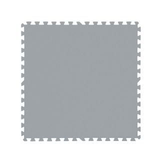 Bestway Pool-Bodenschutzfliesen Set 9 Stück á 78 x 78 cm, grau