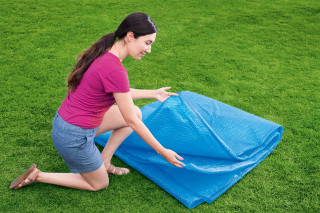 Bestway PE-Solarabdeckplane Durchmesser 462 cm