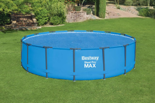 Bestway PE-Solarabdeckplane Durchmesser 462 cm