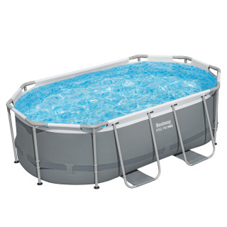 Bestway Power Steel Frame Pool Set mit Filterpumpe 305 x 200 x 84 cm