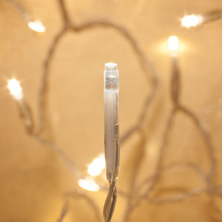 LED-Minilichterkette, 30 warmweiße LEDs, 3 m