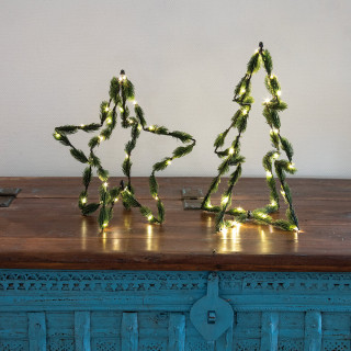 LED-Tannenbaum, 30 warmweiße LEDs