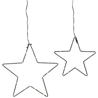 Star Trading LED-Weihnachtssterne, STELLA, 50 warmweiße LEDs