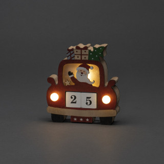 Konstsmide LED-Weihnachtsfigur Datumswürfel 3x warmweiße LEDs