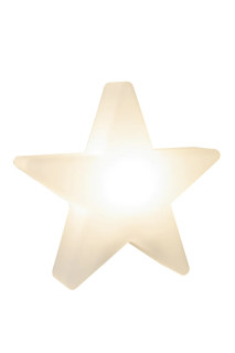 8 seasons - Shining Star Dekoleuchte weiß Durchmesser 100 cm (RGB)