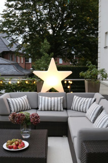 8 seasons - Shining Star Dekoleuchte weiß Durchmesser 100 cm (RGB)