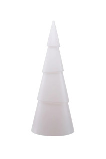 8 seasons - Motivleuchte Shining Tree rund 75 cm weiß Solar
