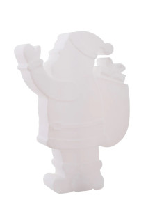 8 seasons - Motivleuchte Weihnachtsmann Shining Santa H 78 cm RGB