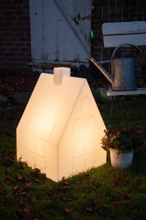 8 seasons - Motivleuchte Shining House 57 cm RGB