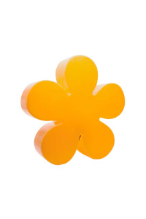 8 seasons - Motivleuchte Shining Flower Durchmesser 40 cm gelb