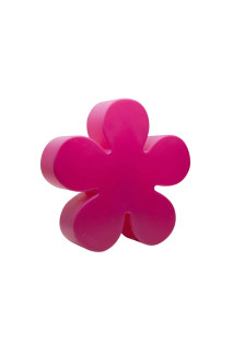 8 seasons - Motivleuchte Shining Flower Durchmesser 40 cm pink Solar