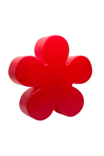 8 seasons - Motivleuchte Shining Flower Durchmesser 60 cm rot