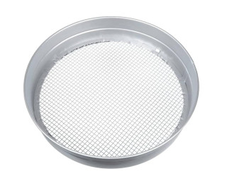 Ubbink traditionelles Gartensieb - verzinktes Sieb, Maschenweite 6mm - H7,4 x Ø37 cm