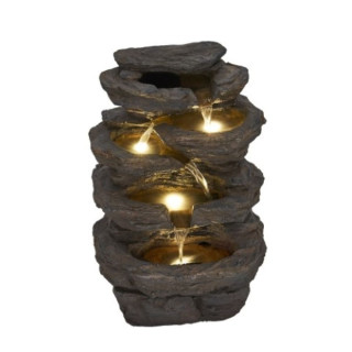 Ubbink MIRAS - Wasserfall aus Kunststein aus Polyresin