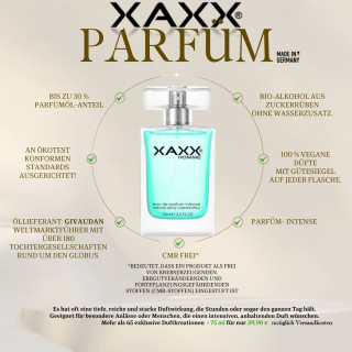 XAXX Eau de Parfum Intense UNIXAXX TWO unisex, 75 ml