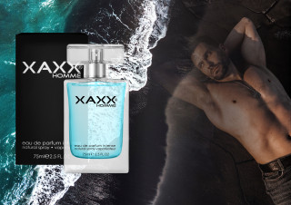 XAXX Eau de Parfum Intense FOURTY THREE Herren, vegan, tierversuchsfrei, 75 ml