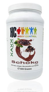 XAXX HC BODY CONTROL SHAKE SCHOKO 600g = 20 Mahlzeiten