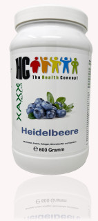 XAXX HC BODY CONTROL SHAKE HEIDELBEERE 600g = 20 Mahlzeiten