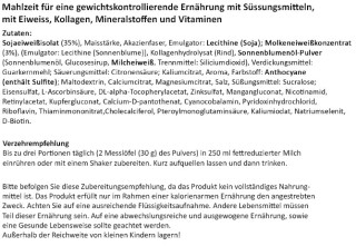 XAXX HC BODY CONTROL SHAKE HEIDELBEERE 600g = 20 Mahlzeiten