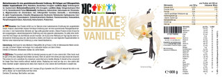 XAXX HC BODY CONTROL SHAKE VANILLE 3er Set je 600g = 60 Mahlzeiten