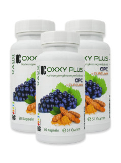 XAXX HC OXXY PLUS 3er-Set, Inhalt je 90 Stück