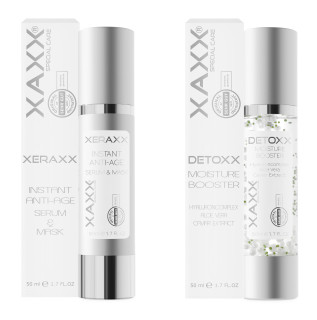 Xaxx XERAXX Serum & Mask & Detoxx Moisture Booster, je 50 ml