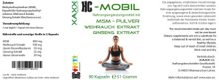 XAXX HC MOBIL MSM, Inhalt 90 Stück