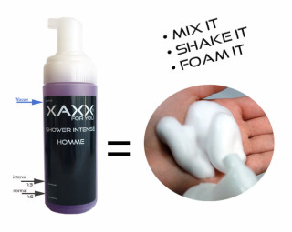 Xaxx Shower Intensive UNIXAXX ONE Duschgel Konzentrat 1:6, 200 ml