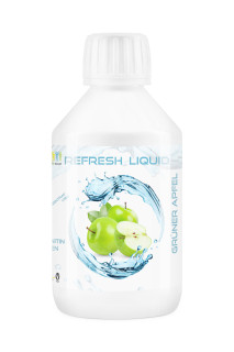 XAXX HC Refresh Liquid Grüner Apfel Konzentrat 1:150, 250 ml, zuckerfreier Sirup