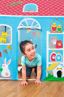 Bestway Spielhaus Purrfect Pets 102 x 76 x 114 cm