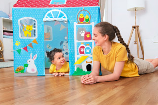 Bestway Spielhaus Purrfect Pets 102 x 76 x 114 cm