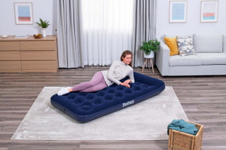 Bestway Single-Luftbett mit integrierter Fußpumpe 188 x 99 x 28 cm