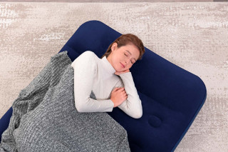 Bestway Single-Luftbett mit integrierter Fußpumpe 188 x 99 x 28 cm